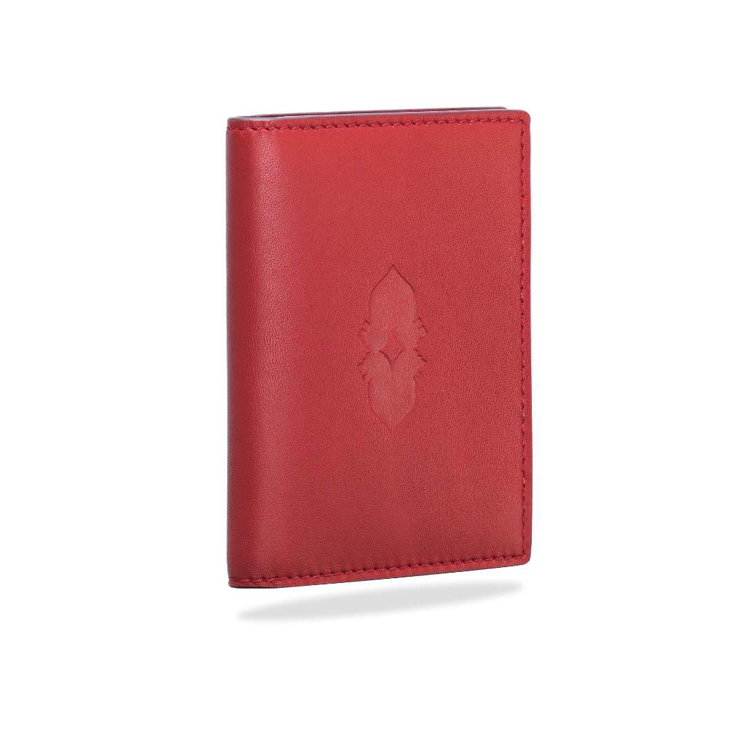 Venetian Red Foldable Card Holder