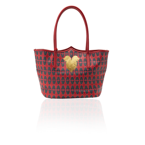 Leone e Stella Tote Venetian Red