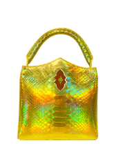 Load image into Gallery viewer, Exotic Holographic Gold Python Gem
