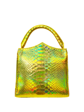 Load image into Gallery viewer, Exotic Holographic Gold Python Gem

